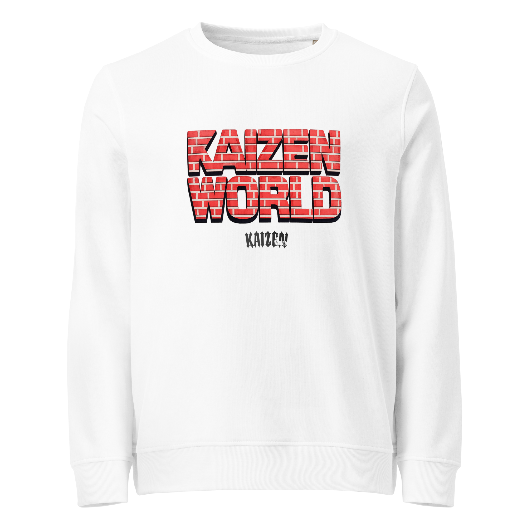 KAIZEN(WORLD) WHITE Sweatshirt