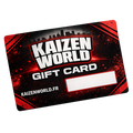 Geschenkkarte - KAIZENWORLD.FR