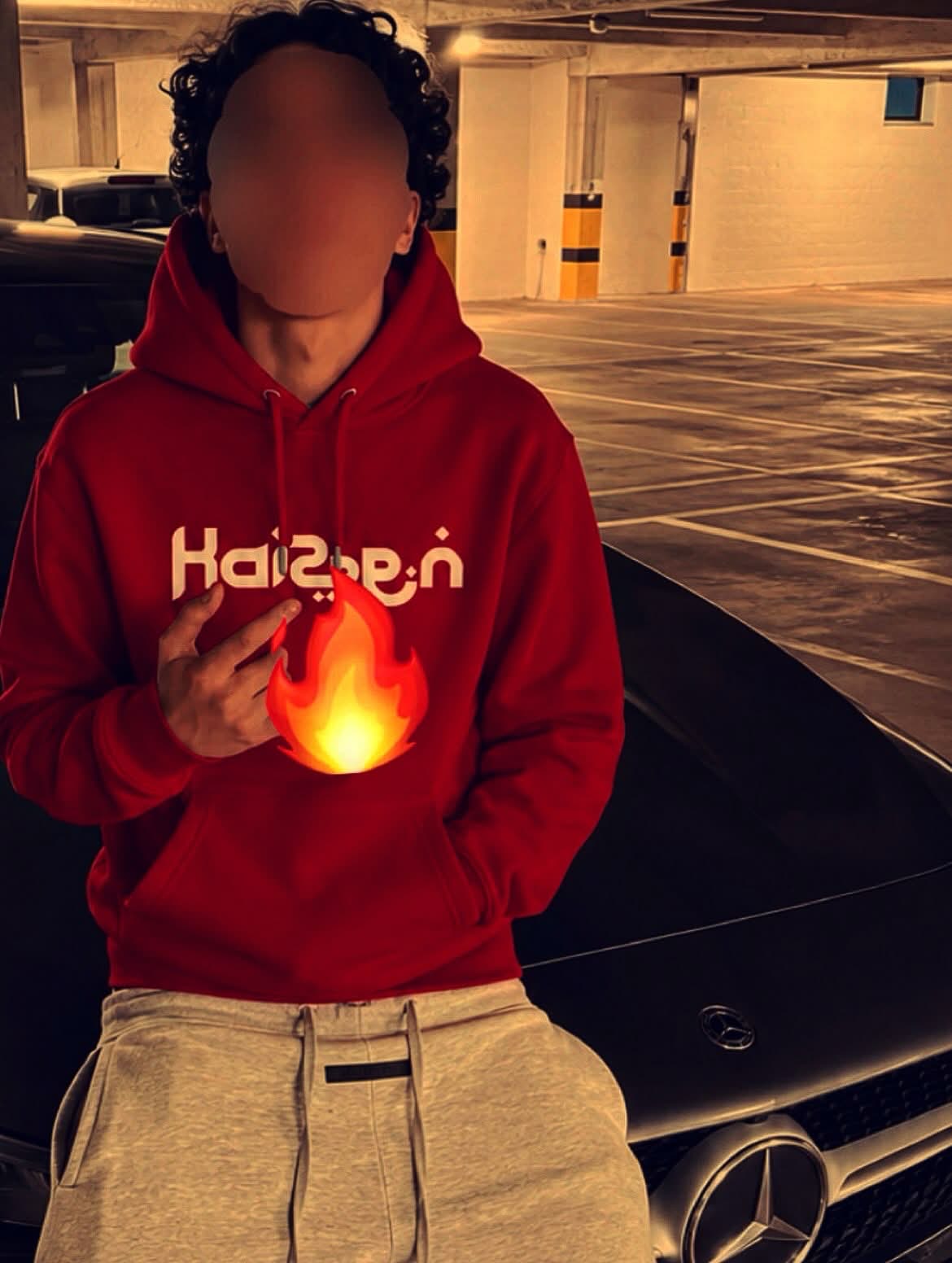 SWEAT KAIZEN (ARABIC) RED